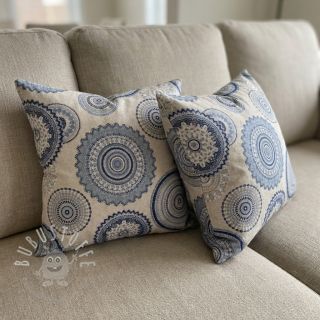 Dekostoff Linenlook premium Geometric mandala