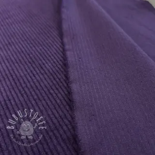 Cord 6W WASHED STRETCH dark purple