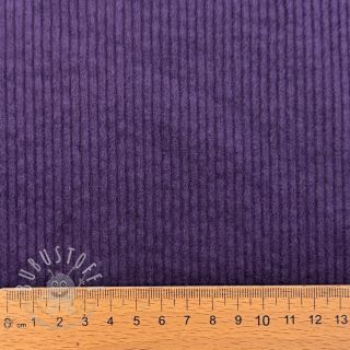 Cord 6W WASHED STRETCH dark purple