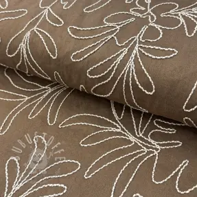 SUEDE Tape flower stone