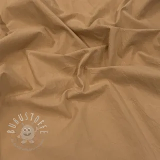Baumwollstoff WASHED cinnamon