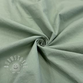 Baumwollstoff WASHED old green