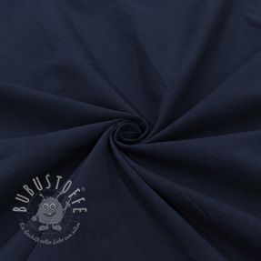 Baumwollstoff WASHED navy
