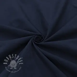 Baumwollstoff WASHED navy