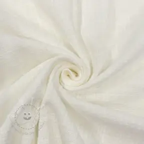 Baumwollstoff SLUB WASHED off white