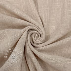 Baumwollstoff SLUB WASHED beige