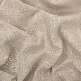 Baumwollstoff SLUB WASHED beige