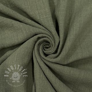 Baumwollstoff SLUB WASHED pickle