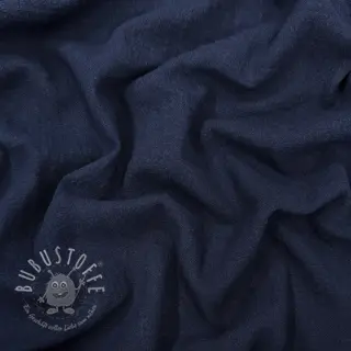 Baumwollstoff SLUB WASHED navy