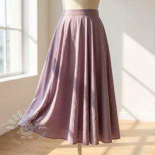 Baumwollstoff WASHED grape