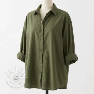Baumwollstoff WASHED pickle