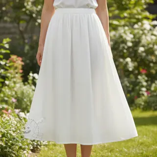 Baumwollstoff SLUB WASHED ecru