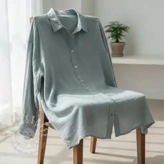 Baumwollstoff SLUB WASHED blue