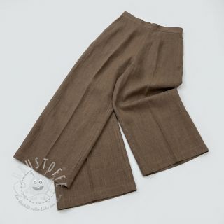 Baumwollstoff SLUB WASHED taupe