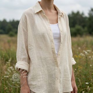 Baumwollstoff SLUB WASHED SIMPLY NATURAL