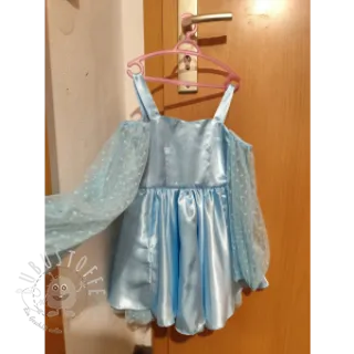 Satin light blue