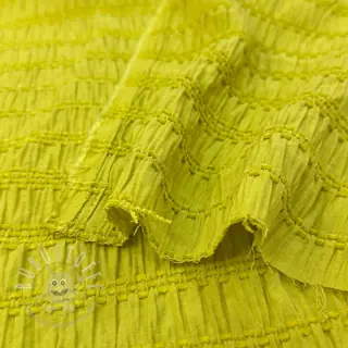 Viskosestoff CHENILLE JACQUARD lime