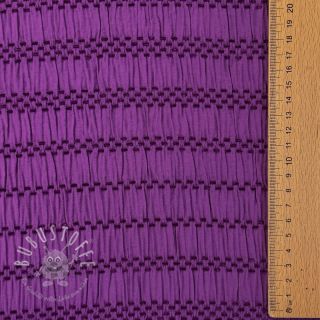 Viskosestoff CHENILLE JACQUARD cerise