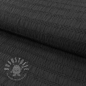 Viskosestoff CHENILLE JACQUARD black