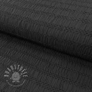 Viskosestoff CHENILLE JACQUARD black