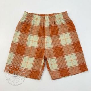 Viskosestoff CRINKLE Check mint
