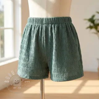 Viskosestoff CHENILLE JACQUARD sage