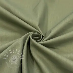 Baumwollstoff mit Viskose olive