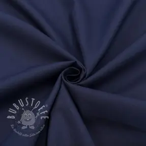 Baumwollstoff mit Viskose navy