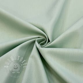Baumwollstoff mit Viskose mint