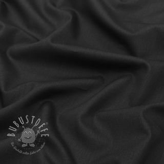 Baumwollstoff mit Viskose black