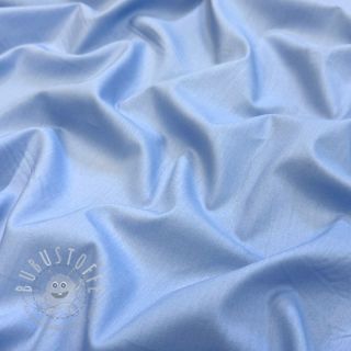Baumwollstoff mit Viskose baby blue