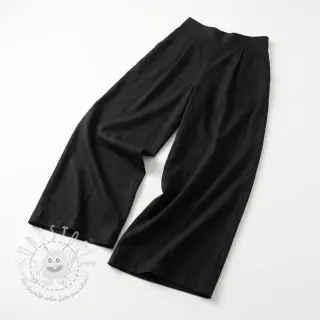 Baumwollstoff mit Viskose black