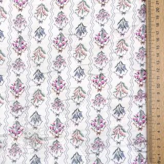 Double gauze/musselin STEPPED Flowers light pink digital print
