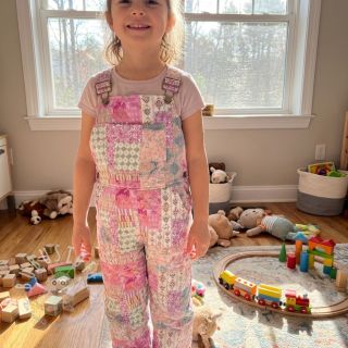 Double gauze/musselin STEPPED Flowers light pink digital print