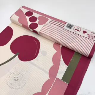 Baumwollstoff Cherries playmat PANEL digital print