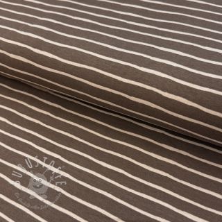 Jersey Stripes taupe