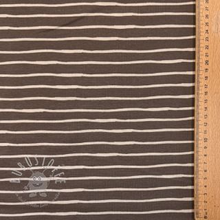 Jersey Stripes taupe