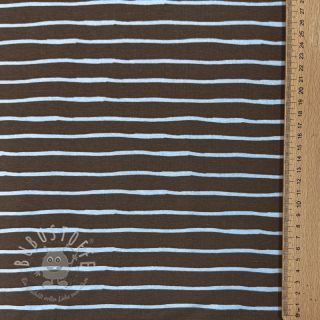 Jersey Stripes dark khaki