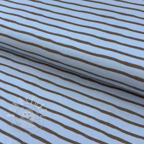 Jersey Stripes dusty blue