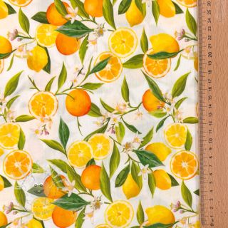 Viskosestoff RAYON POPLIN Fruity design D