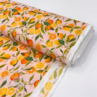 Viskosestoff RAYON POPLIN Fruity design F