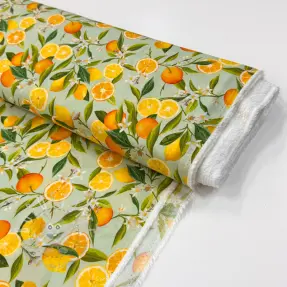 Viskosestoff RAYON POPLIN Fruity design E