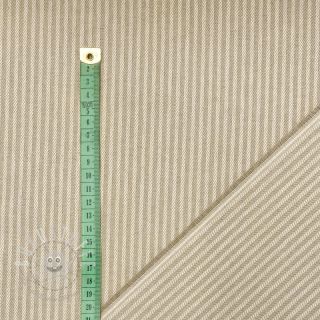 Dekostoff DOBBY Colored stripe linen