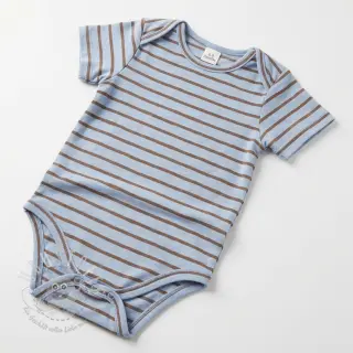 Jersey Stripes dusty blue