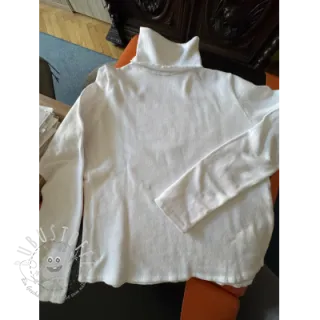 Strickstoff BIG KNIT white