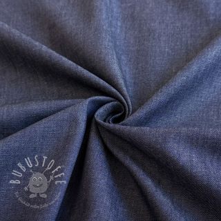Baumwollstoff JEANS Chambre dark blue