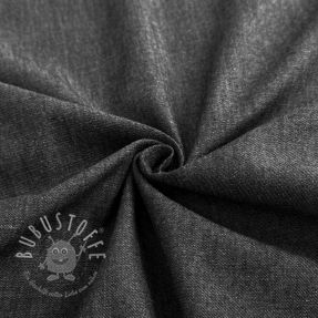 Baumwollstoff JEANS Chambre black