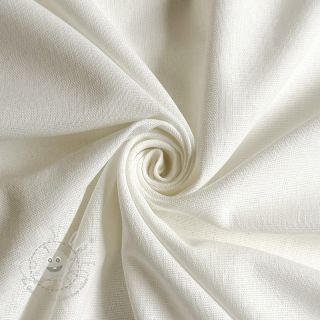 Baumwollstoff mit Leinen PREMIUM off white