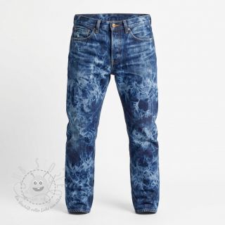 JEANS DENIM Tie -Dye 7,5 OZ blue