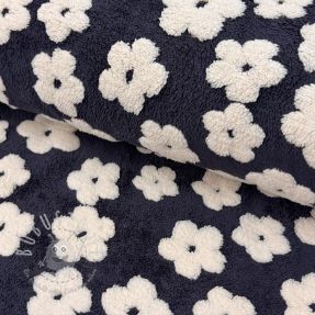 Kabátovina TEDDY Flower power off white